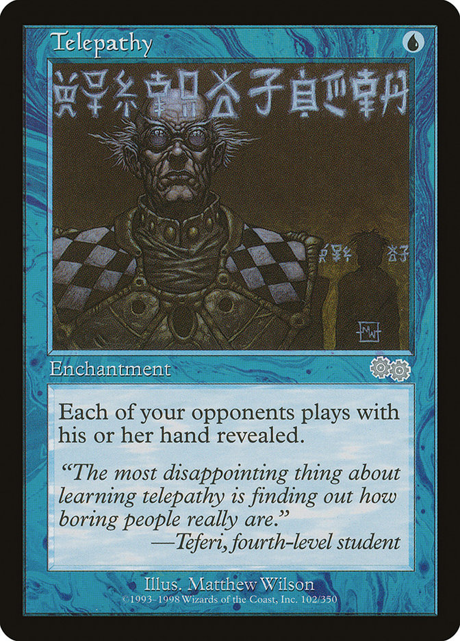 Télépathie [Saga d'Urza]