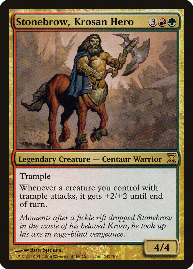 Pierrefront, Héros de Krosia [Spirale Temporelle]
