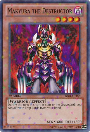 Makyura el Destructor [BP01-EN180] Rara Starfoil