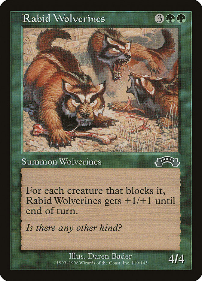 Wolverines Rabiosos [Éxodo]