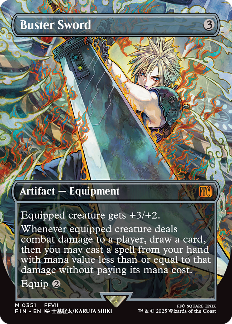 Épée Broyeuse (Sans bordure) [FINAL FANTASY]