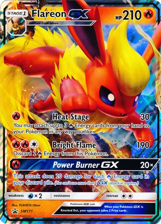 Pyroli GX (SL171) (Carte Jumbo) [Soleil et Lune : Promos Étoile Noire]