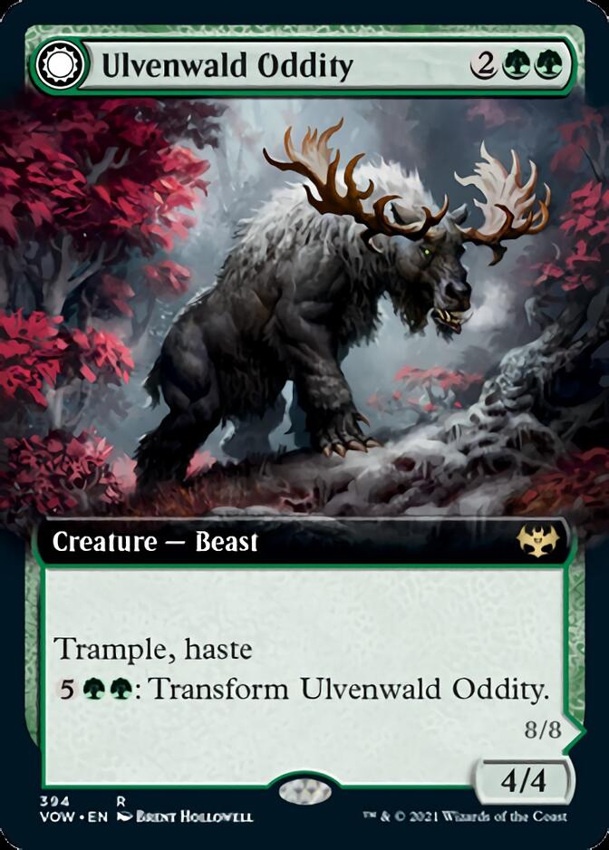 Curiosité d'Ulvenwald // Béhémoth d'Ulvenwald (Extended Art) [Innistrad: Vœu de sang]