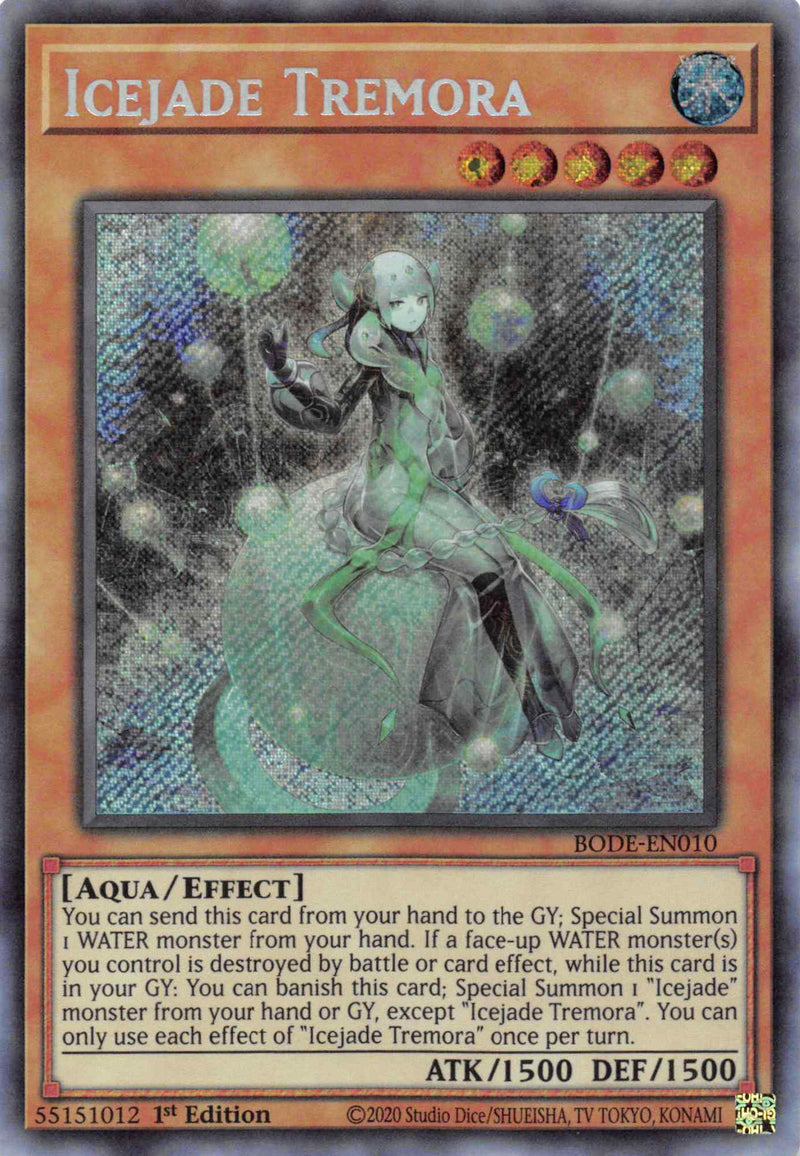 Tremora Glacejade [BODE-FR010] Secrète Rare