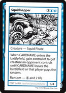 Squidnapper (Édition 2021) [Cartes de test des boosters mystères]