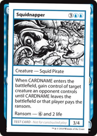 Squidnapper (Édition 2021) [Cartes de test des boosters mystères]