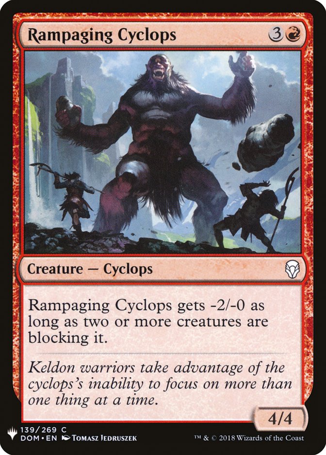 Cyclope enragé [Booster mystère]