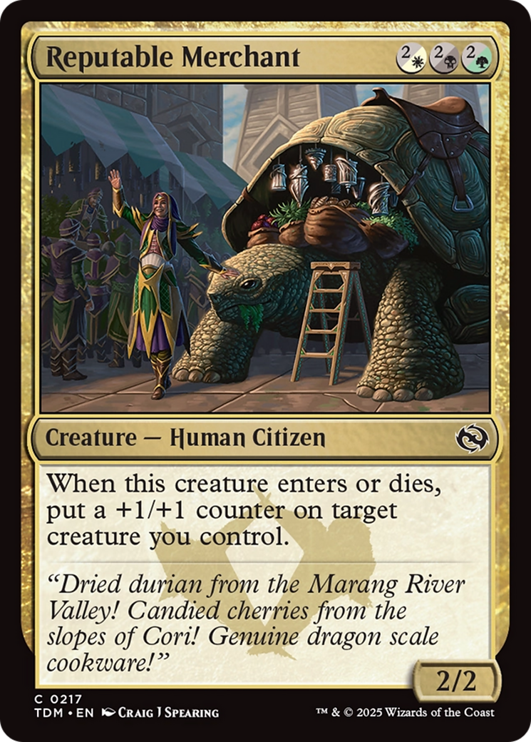 Marchand de renom [Tarkir : Rafale draconique]