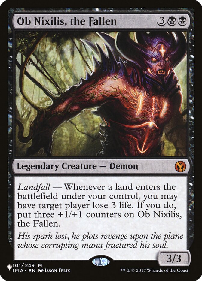 Ob Nixilis, the Déchu [The List]