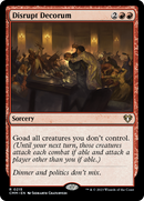 Perturber le décorum [Commander Masters]