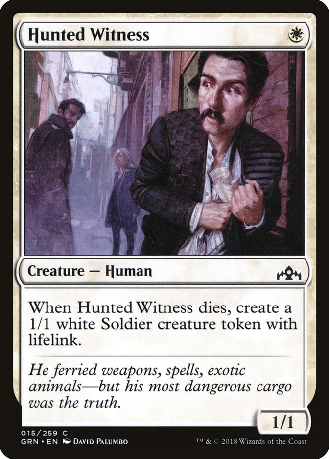 Témoin traqué [Guilds of Ravnica]