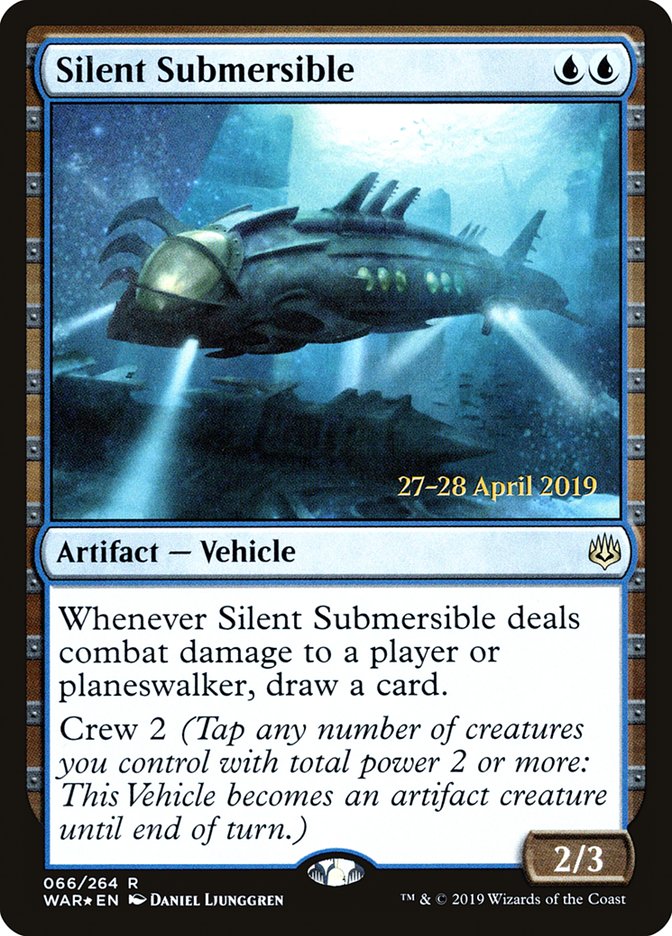 Submersible silencieux [Promos d'avant-première de la Guerre des Planeswalkers]