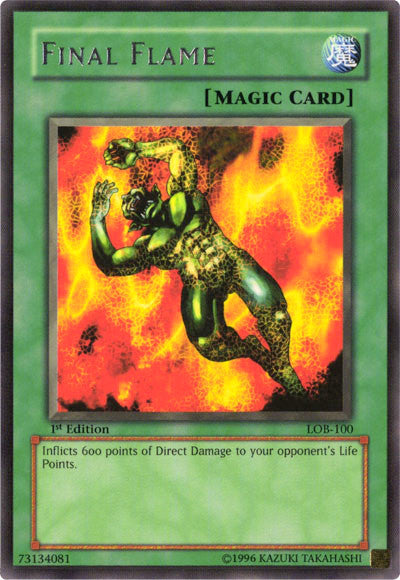 Flamme Ultime [LOB-100] Rare