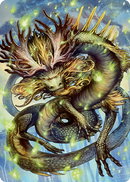 Kura, ciel infini carte artistique [Kamigawa : La Dynastie néon Art Series]