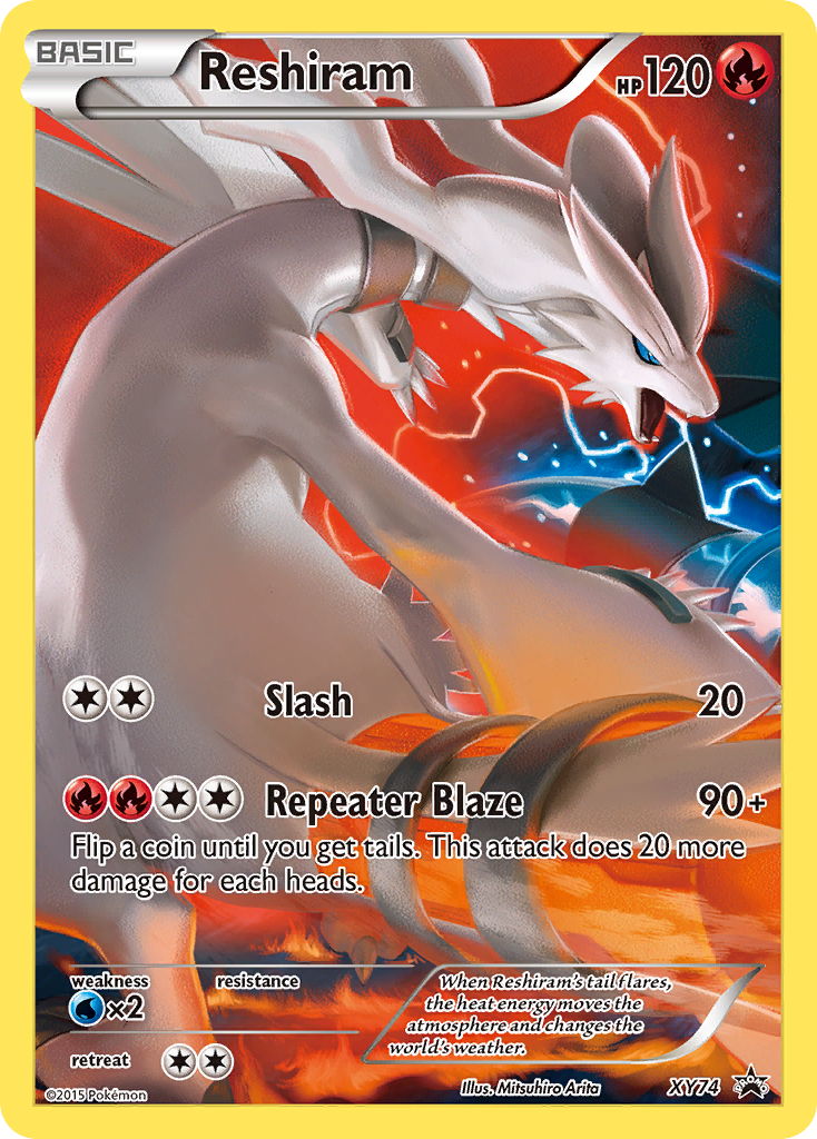 Reshiram (XY74) [XY: Estrellas Negras Promocionales]
