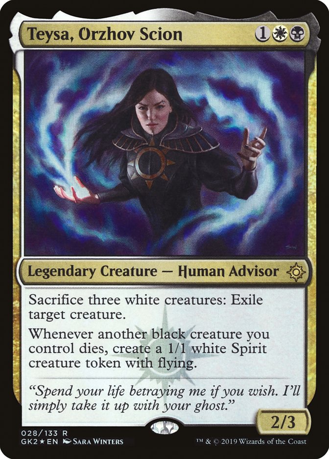 Teysa, scion des Orzhov [Kit de guilde Allégeance de Ravnica]