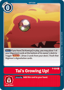 ¡Tai está creciendo! [P-024] [Cartas promocionales]