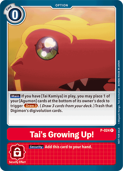 ¡Tai está creciendo! [P-024] [Cartas promocionales]