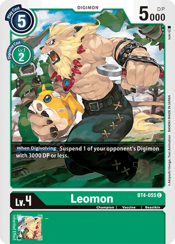 Leomon [BT4-055] [Grand Légende]