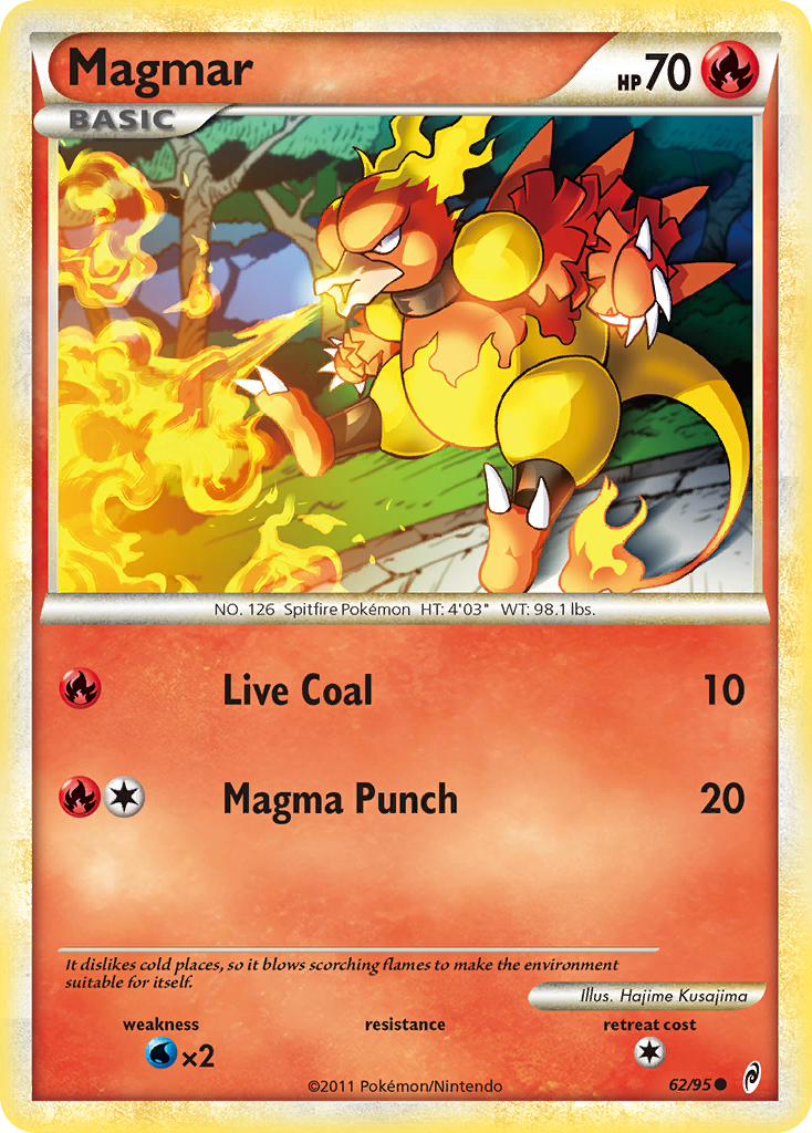 Magmar (62/95) [HeartGold & SoulSilver: Appel des Légendes]