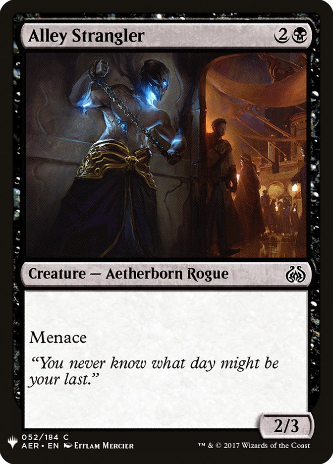 Étrangleur des ruelles [Mystery Booster]
