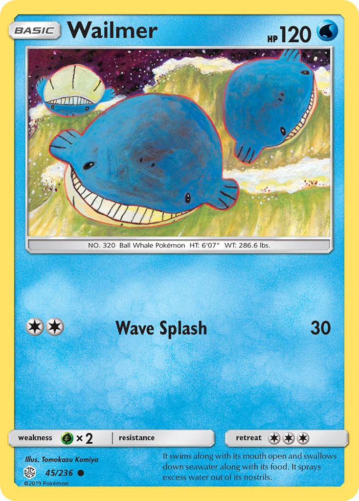 Wailmer (45/236) [Soleil et Lune : Éclipse Cosmique]