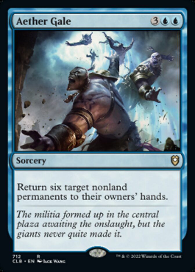 Bourrasque d'éther [Commander Legends : Battle for Baldur's Gate]