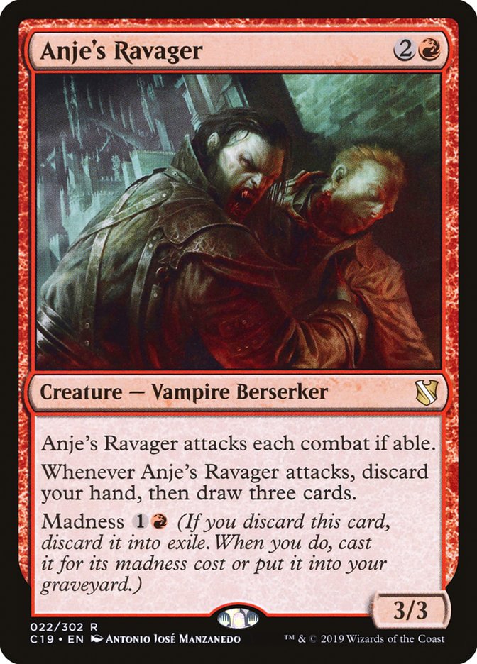 Le saccageur d'Anje [Commander 2019]