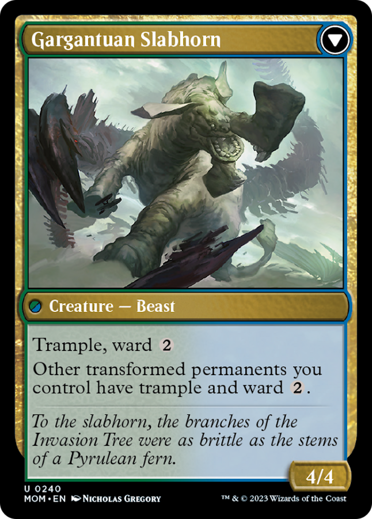 Invasion de Pyrulea // Titan dallecorne [L'invasion des machines]