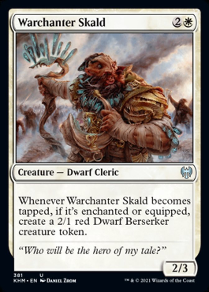 Skalde Chanteguerre [Kaldheim]