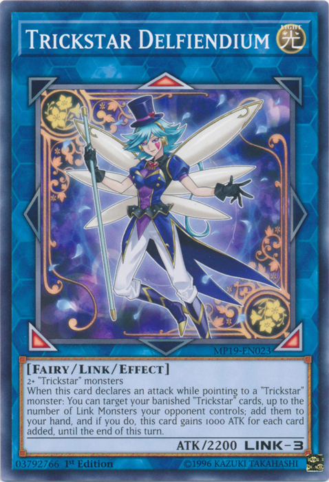 Trickstar Delfiendium [MP19-SP023] Común