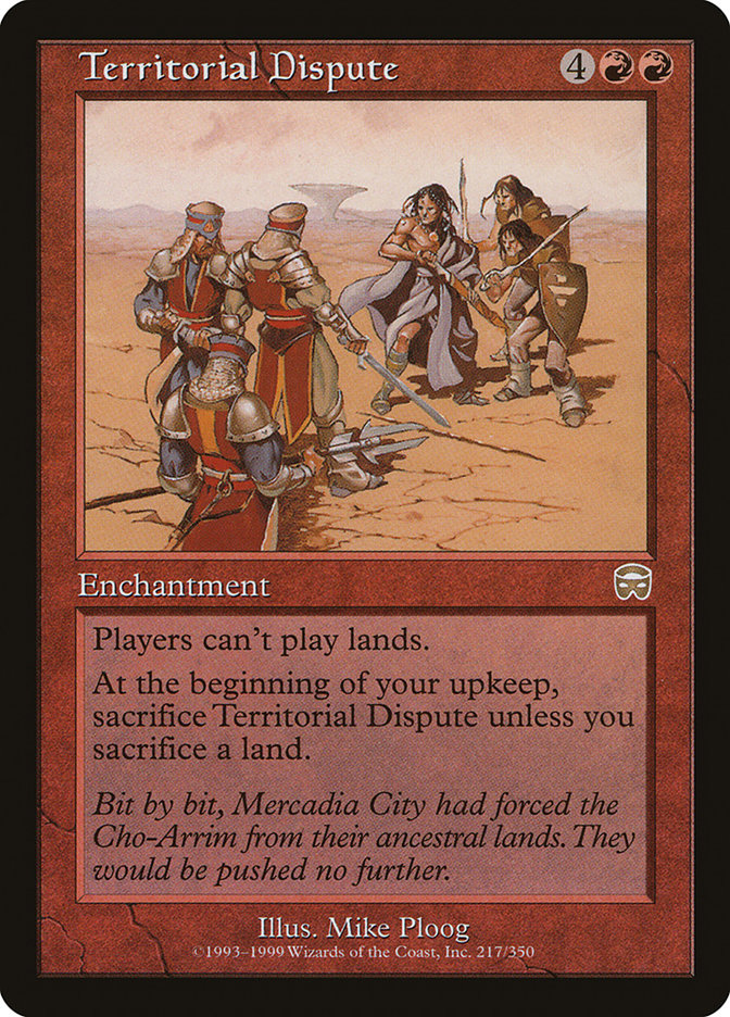 Contentieux territorial [Masques de Mercadia]