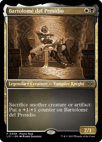 Bartolome del Presidio (Paquete Promocional) [Promos de Las cavernas perdidas de Ixalan]