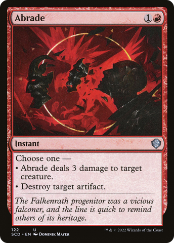 Abrasion [Decks de Commandant pour Débutants]