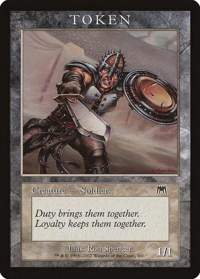 Jeton Soldat [Récompenses des joueurs de Magic 2002]