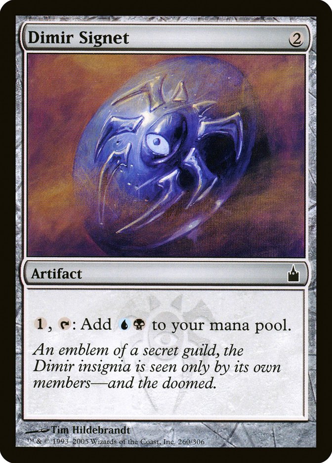 Cachet dimir [Ravnica: Cité des Guildes]