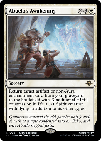 L'éveil de l'Abuelo [Les cavernes de l'Ixalan perdu]