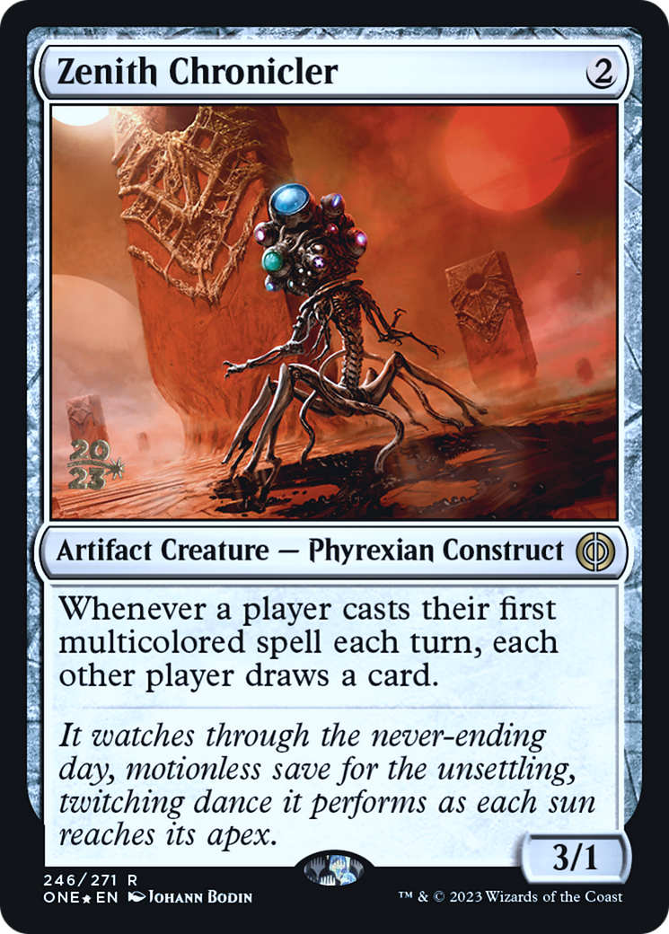 Chroniqueur zénithal [Phyrexia : Tout sera un, cartes promo d'avant-première]