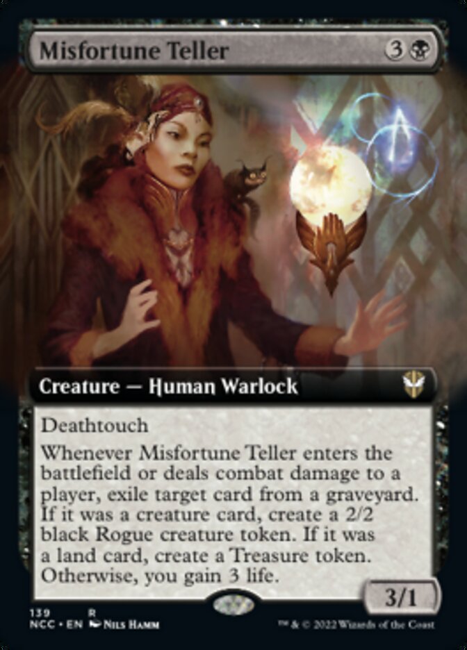 Prédicteur de malheur (Extended Art) [Streets of New Capenna Commander]