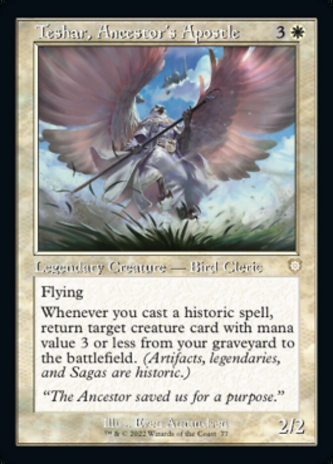 Teshar, Apóstol de la Ancestro (Retro) [Commander de La Guerra de los Hermanos]