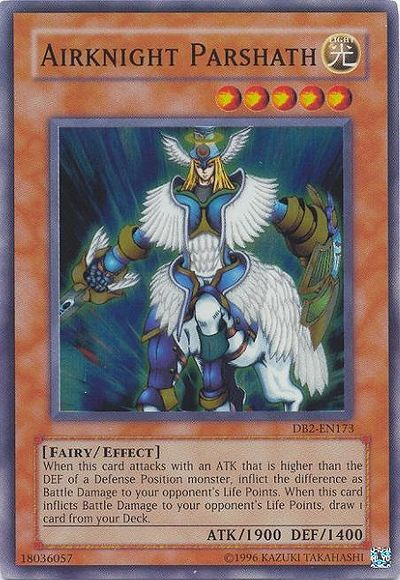 Airknight Parshath [DB2-EN173] Super Rara