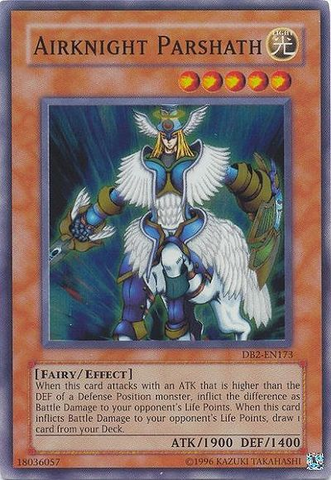 Airknight Parshath [DB2-EN173] Super Rara