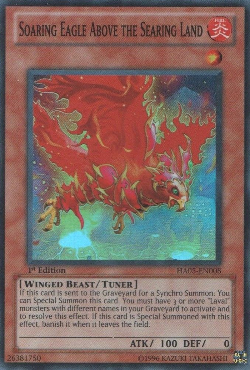 Aigle Majestueux sur Terre Brûlante [HA05-FR008] Super Rare