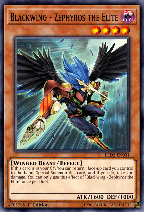 Blackwing - Zephyros el Élite [LED3-ES031] Común