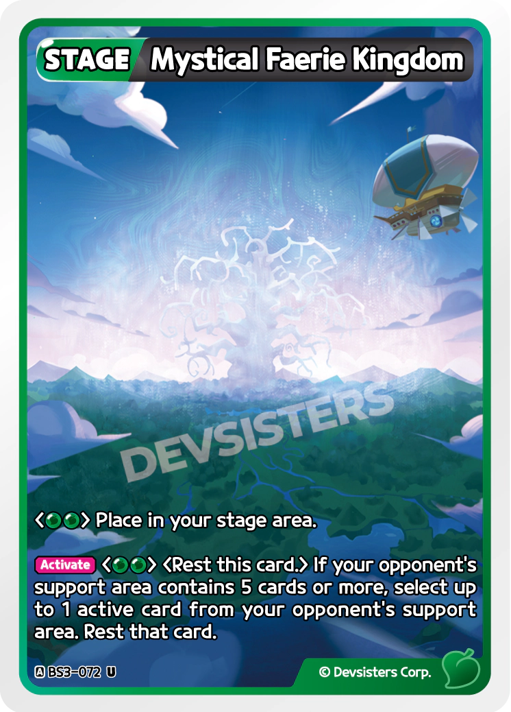 Image for Mystical Faerie Kingdom (BS3-072) (BS3) - CookieRun: Braverse TCG