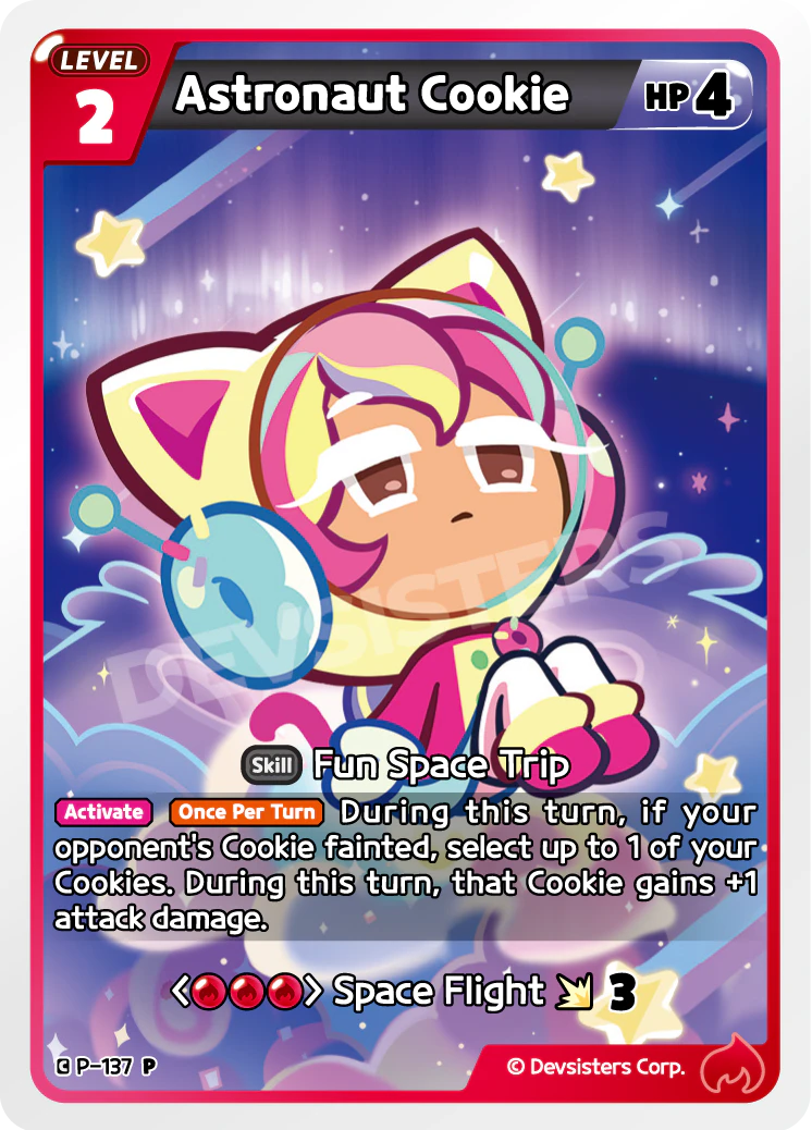 Image for Astronaut Cookie (P-137) (P) - CookieRun: Braverse TCG