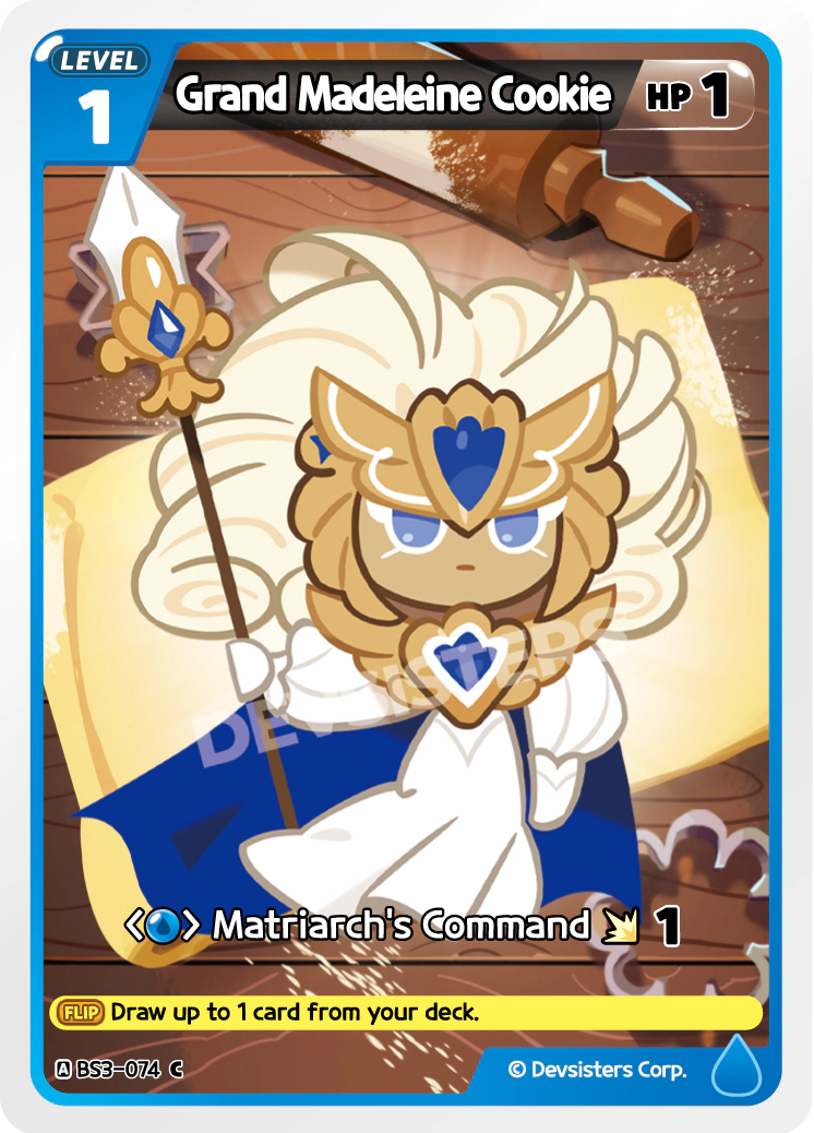 Image for Grand Madeleine Cookie (BS3-074) (BS3) - CookieRun: Braverse TCG