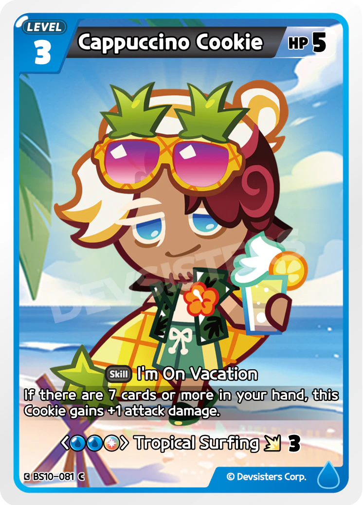 Image for Cappuccino Cookie (BS10-081) (BS10) - CookieRun: Braverse TCG