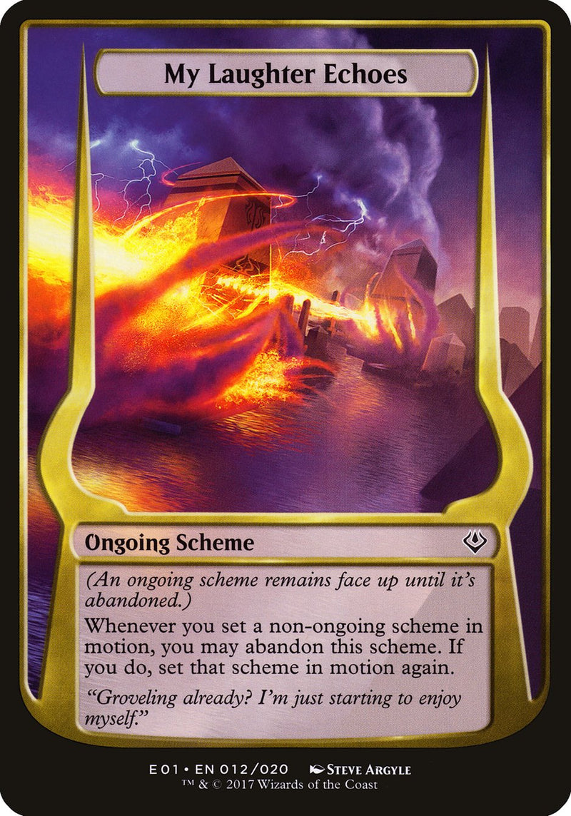 Mon rire résonne (Machinations) [Machinations d'Archenemy: Nicol Bolas]