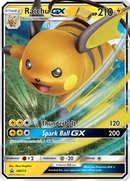 Raichu GX (SL213) [Soleil et Lune : Cartes promo Étoile Noire]